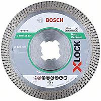 Алмазный круг X-LOCK 125x1.8x22.23мм Best for Hard Ceramic, BOSCH 2608615135