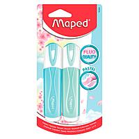 Маркер текстовый Maped "Pastel", 2 шт, ассорти