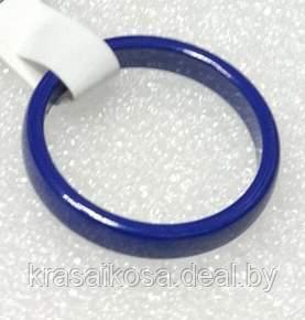Кольцо керамика 17 Синий 3мм керамическое женское мужское бижутерия - фото 1 - id-p196799926