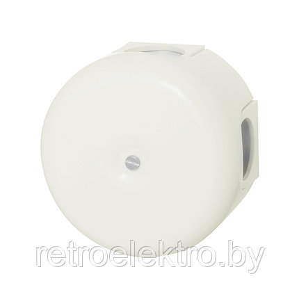 Коробка Распределительная D78мм ПЛАСТИК Слоновая кость Bironi, фото 2