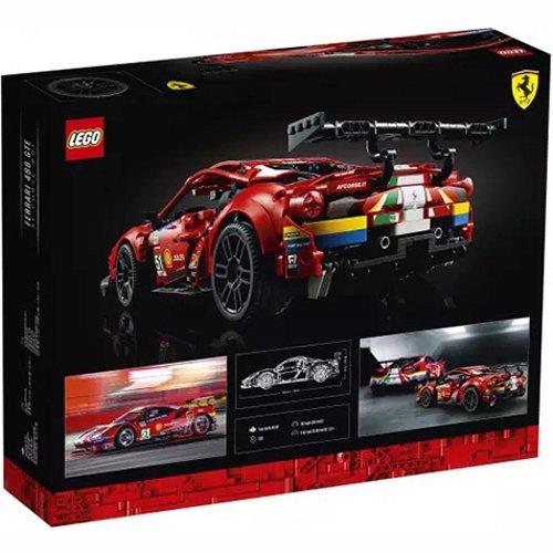 Конструктор LEGO Technic 42125 Ferrari 488 GTE AF Corse 51 - фото 2 - id-p196800074