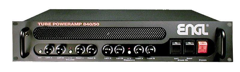 Усилитель мощности ENGL E840 19" Tube Poweramp 840/50