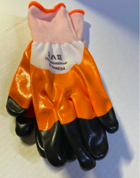 Перчатки из полиэстра с нитриловым покрытием "ПЧЕЛКИ" - фото 2 - id-p196800700