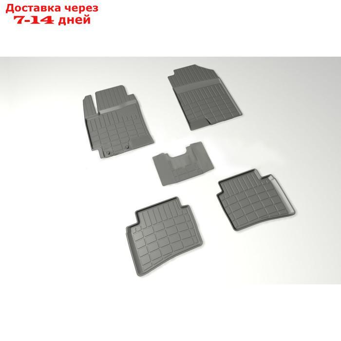 Резиновые коврики Hyundai SOLARIS II/Kia RIO IV - фото 1 - id-p196775448