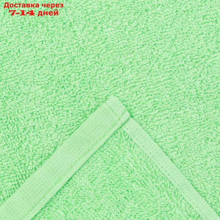 Полотенце махровое Plait 70х130 см, цвет зелёный - фото 3 - id-p196779611