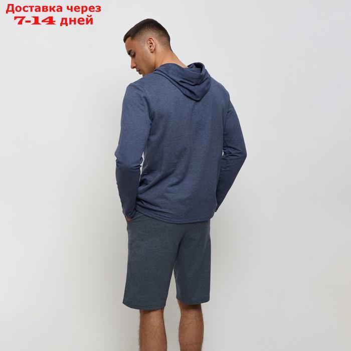 Шорты мужские MINAKU: Casual collection MAN цвет графит меланж, р-р 52 - фото 4 - id-p196778815