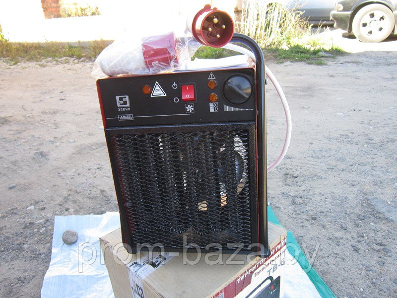 Электро тепловентилятор ТВ 6 К, теплопушка, доставка из Минска - фото 2 - id-p25400380