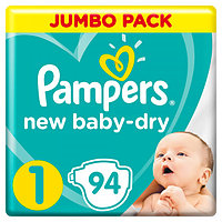 Подгузники Pampers New Baby 1 (2-5кг) 94шт