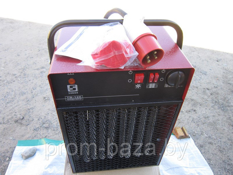 Электро тепловентилятор ТВ 24 K, электрический обогреватель воздуха, пушка тепловая, электорпушка - фото 1 - id-p25400415
