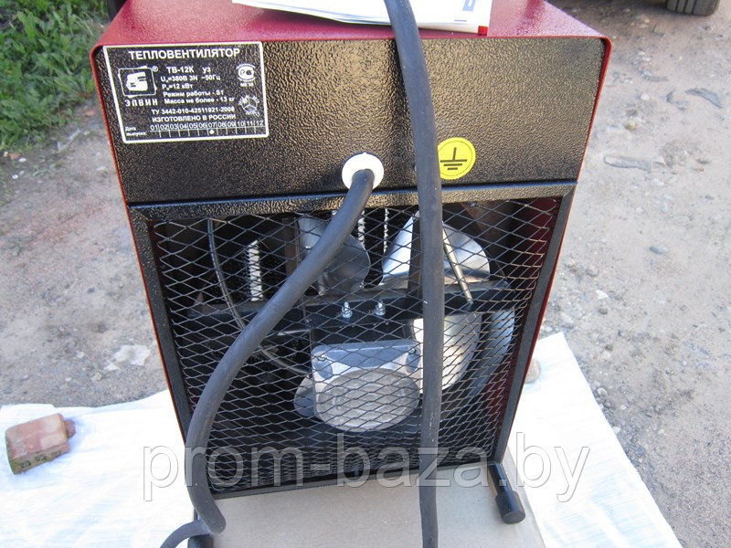 Электро тепловентилятор ТВ 24 K, электрический обогреватель воздуха, пушка тепловая, электорпушка - фото 3 - id-p25400415