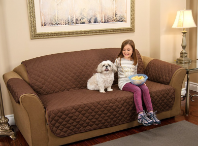 Покрывало на диван двустороннее Couch Coat Защитная накидка от домашних питомцев - фото 1 - id-p153789624