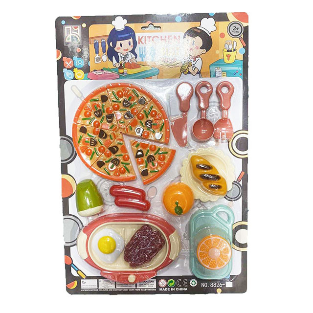 Игровой набор продуктов с Пиццей для резки 8826 - фото 1 - id-p196804136