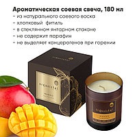 Ароматическая соевая свеча Манго, 180 мл (Organic Tai)