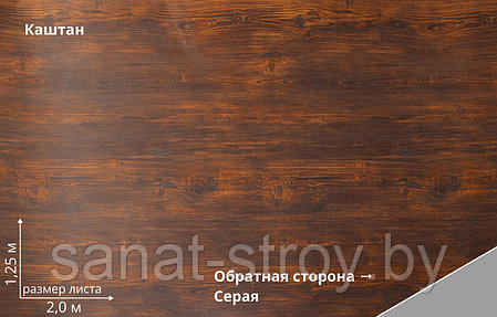 Блок-хаус new Grand Line 0,45 Print Elite Antique Wood Chestnut Wood, фото 2