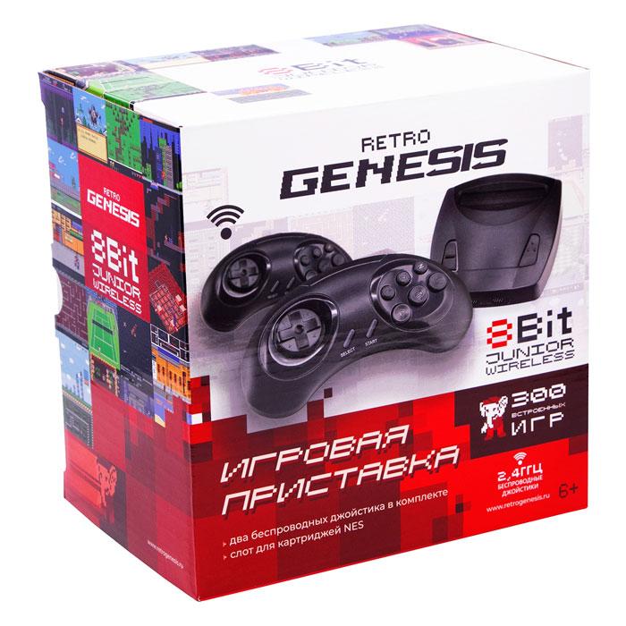 Игровая приставка Retro Genesis 8 Bit Junior Wireless 300 игр - фото 1 - id-p196810017