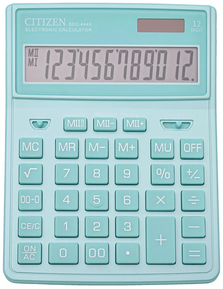 Калькулятор настольный Citizen SDC-444X (цена с НДС)