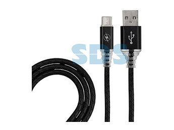 USB кабель USB Type-C, черный SOFT TOUCH 1 метр REXANT