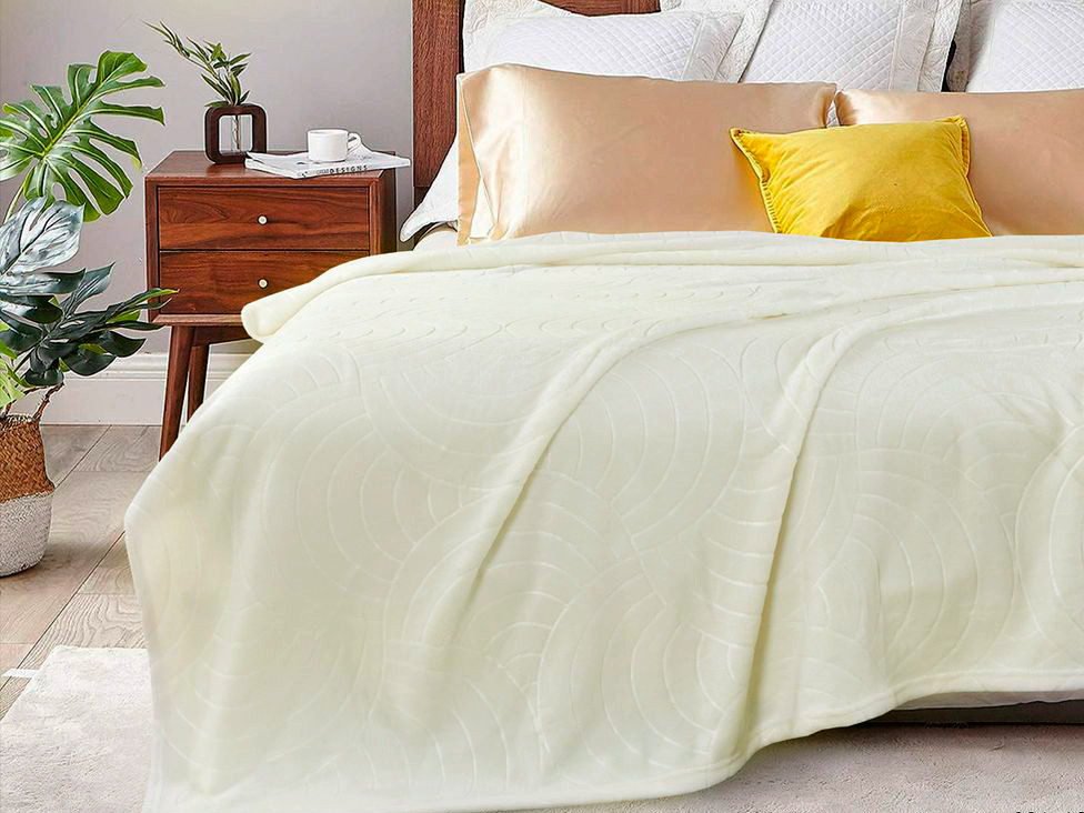 Плед Cleo CL HOME "AURA" велсофт Евро 200*220 арт. 200/002-AUR