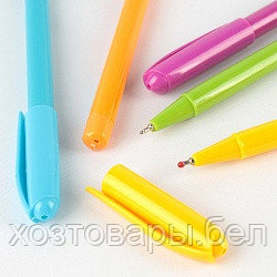 Ручка шариковая синяя на масляной основе "Darvish" корпус цветной - фото 2 - id-p196818889