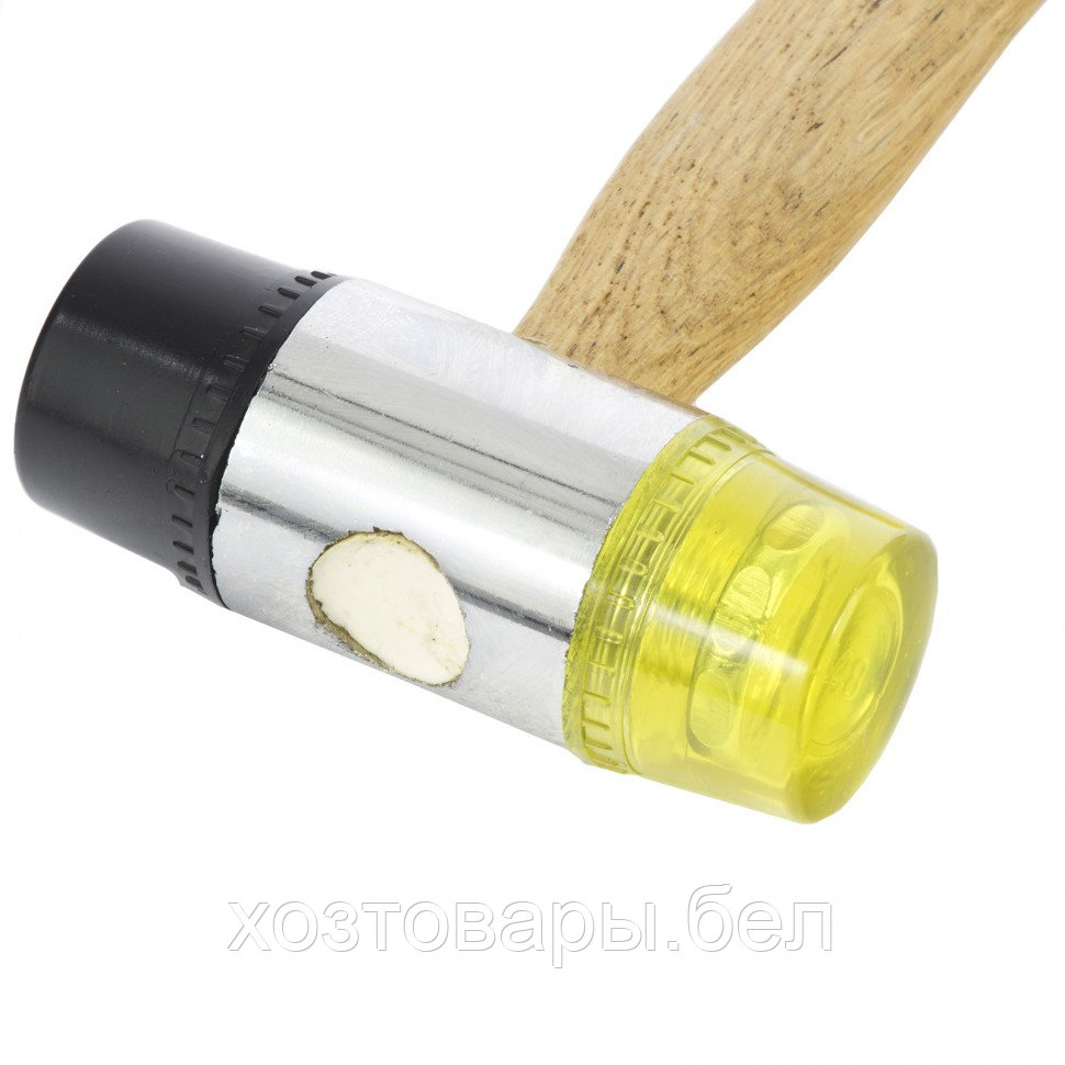 Молоток рихтовочный с мягким бойком (деревянная ручка) Sparta - фото 2 - id-p196352310