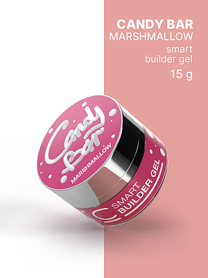 Гель для наращивания CosmoLac Builder Gel CANDY BAR SMART Marshmallow, 15 г