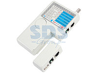 Тестер Кабеля "универсальный" RJ-45+RJ-11+RJ-12+USB+BNC REXANT - 2468