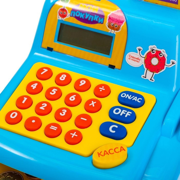 Касса-калькулятор «Мои покупки», с аксессуарами - фото 2 - id-p196820605