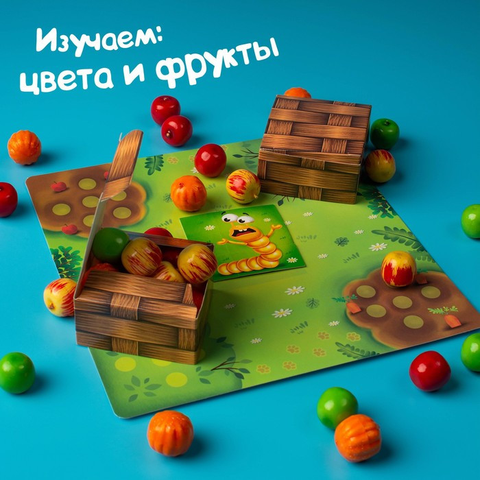 Настольная развивающая игра «Весёлый огород», сортировка - фото 3 - id-p196822232