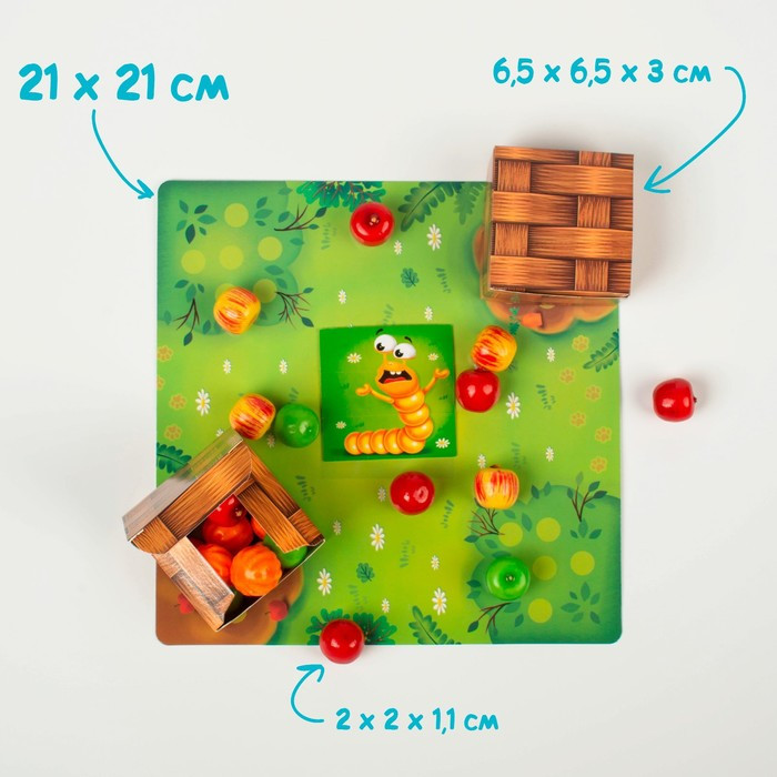 Настольная развивающая игра «Весёлый огород», сортировка - фото 4 - id-p196822232