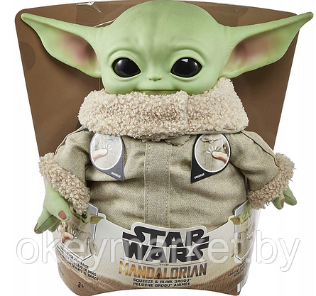 Интерактивная игрушка со звуком Star Wars Grogu - Mattel HJM25, фото 2