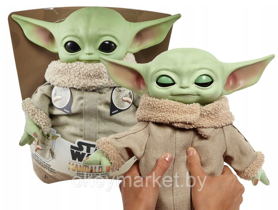 Интерактивная игрушка со звуком Star Wars Grogu - Mattel HJM25, фото 2
