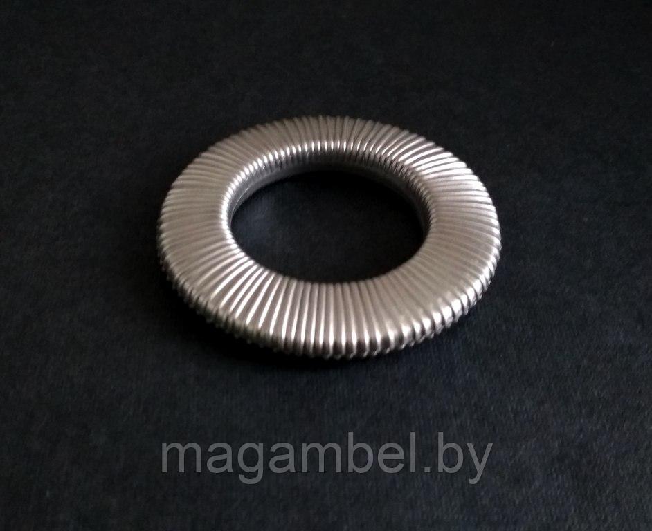 Люверс на один щелчок "Вельвет" Хром матовый