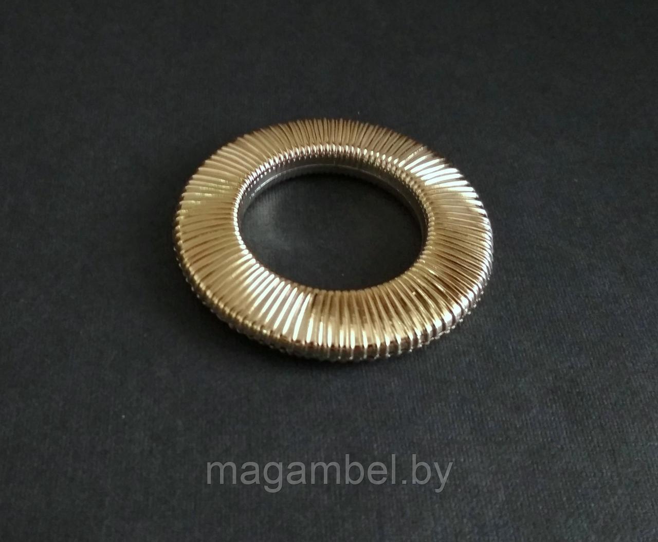 Люверс на один щелчок "Вельвет" Золото полуматовое