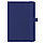 Ежедневник Flexy Line Linen А5, синий/синий,  недатированный, в гибкой обложке, фото 2