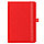 Ежедневник Flexy Line Linen А5, красный/красный,  недатированный, в гибкой обложке, фото 2