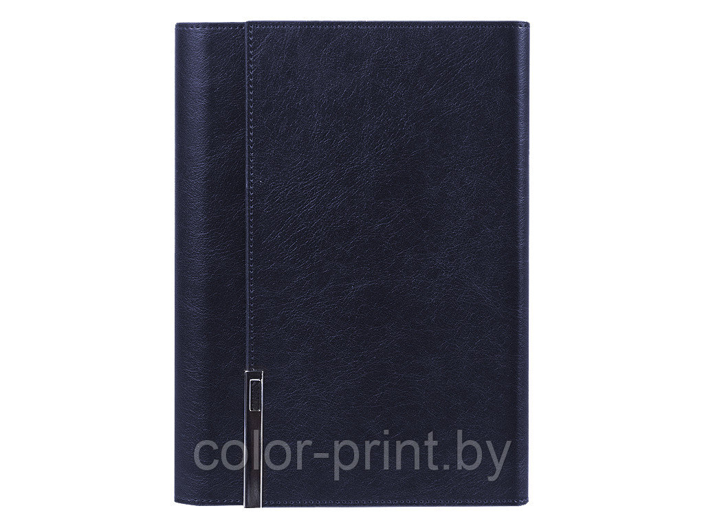 Ежедневник в суперобложке Country Liberty Mocca A5+, темно-синий, недатированный, в твердой обложке