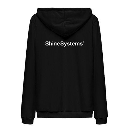 Толстовка черная с логотипом на молнии | Shine Systems | XXL - фото 2 - id-p164276961