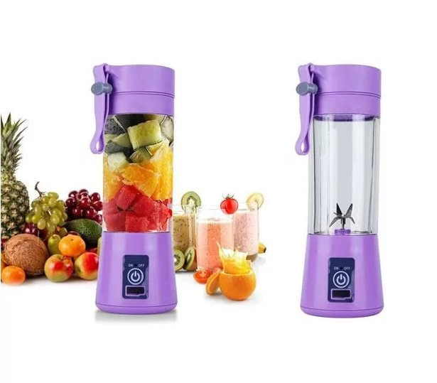 Портативный заряжаемый блендер Portable and Rechargeable Battery Juice Blender HM-03