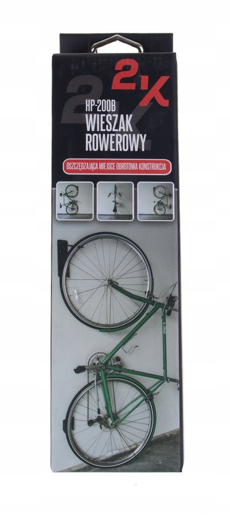 Держатель велосипеда за колесо 2K HP-200B с подпятником - фото 3 - id-p196832171