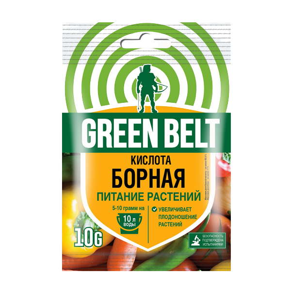 Green belt Грин белт борная кислота, 10 г