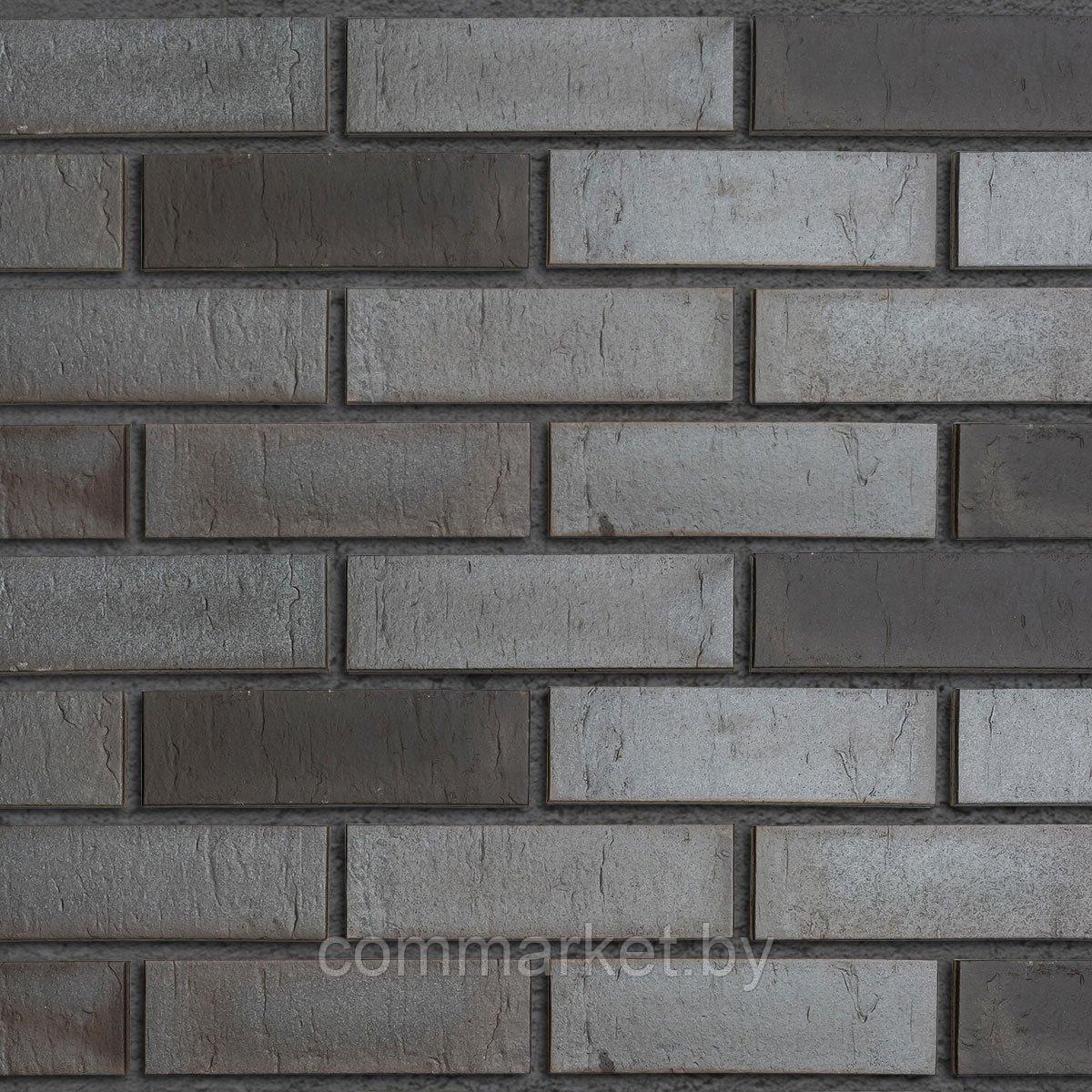 Клинкерная плитка-Manchester серо-коричневый стальной - фото 1 - id-p196800578