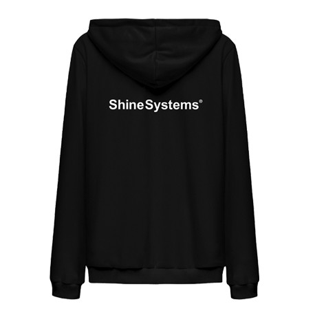 Толстовка черная с логотипом на молнии | Shine Systems | M - фото 2 - id-p164276837