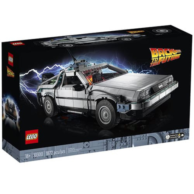 Конструктор LEGO Creator Expert 10300 Back to the Future Time Machine - фото 1 - id-p196833446