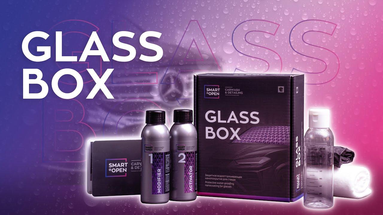 Glass Box - Нано-покрытие для стекол водоотталкивающее| Smart Open | Комплект - фото 7 - id-p184728174