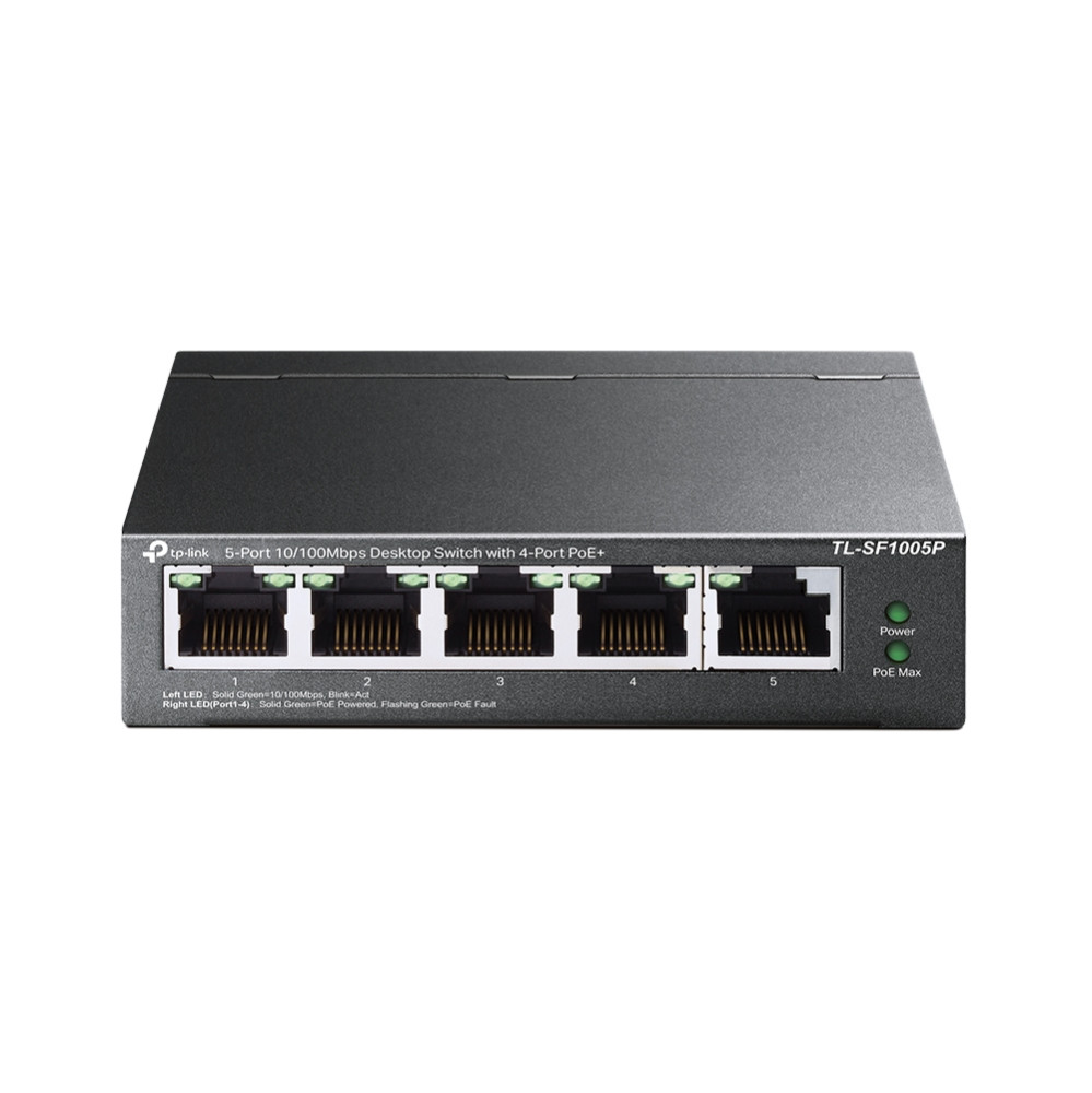 Коммутатор TP-Link TL-SF1005P - фото 1 - id-p196843415