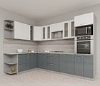 Готовая кухня Интерлиния Мила Gloss 1.88x3.0 левая, фото 2