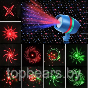 Лазерный проектор Star Shower Motion Laser Light