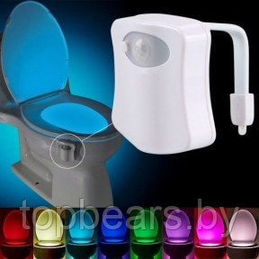 Цветная LED подсветка для унитаза (туалета) с датчиком движения Light Bowl, фото 1