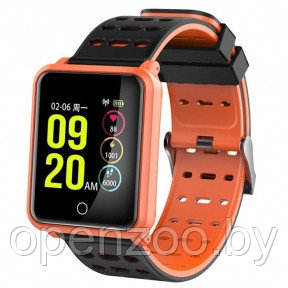 Смарт-часы Smart Watch N88 IP68 с функцией измерения давления Оранжевые - фото 1 - id-p121013049