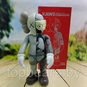 Kaws Dissected Gray Игрушка 40 см, фото 1